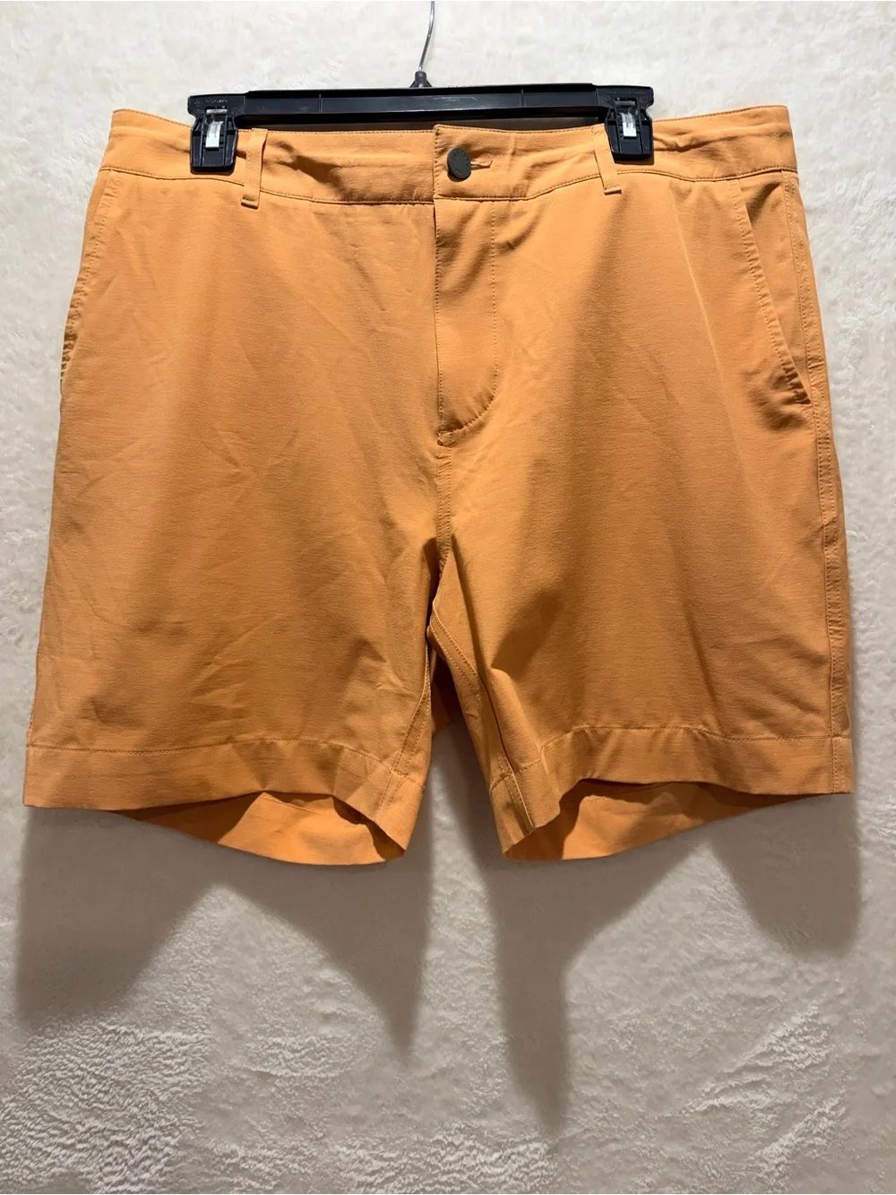 Faherty All Day Shorts Peach Stretch Performance Casual Travel Men 34 CMB3009